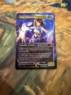 MTG Yuna Hope of Spira, Chocobo Track FOIL M 0571 FFX FIN EN - Near Mint - Image 1