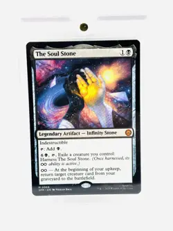 MTG The Soul Stone #0066 Marvel's Spider-Man Universes Beyond NM/Mint Artifact - Image 1