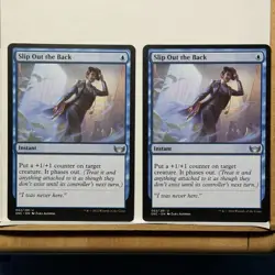 Slip Out the Back X2 Streets of New Capenna SNC NM MTG X2 - Image 1