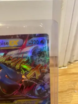 Pokemon M Blastoise EX 30/146 XY Mega Ultra Rare Holo Trading Card - Image 3