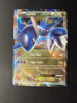 Pokemon Black Star Promo Latios EX #XY72 NM or Better - Image 1