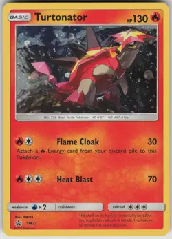 Pokemon Turtonator - Promo SM Promos SM27 NM - Image 1