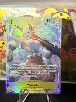 One Piece ST28-005 Yamato SR Starter Deck 28 Foil English Near Mint #3 - Image 1