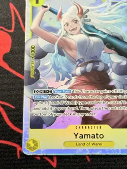 One Piece ST28-005 Yamato SR Starter Deck 28 Foil English Near Mint #3 - Image 5