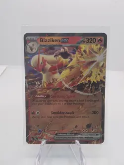 Pokemon - Blaziken ex 024/159 - Double Rare Journey Together NM Plus Free Card B - Image 1
