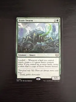 Scute Swarm Commander: Duskmourn: House of Horror Regular - Image 1