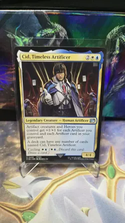 #0418 - Cid, Timeless Artificer - MTG - Final Fantasy XIII - NM - REGULAR - Image 1