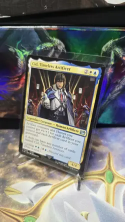 #0418 - Cid, Timeless Artificer - MTG - Final Fantasy XIII - NM - REGULAR - Image 2