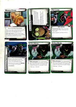 Fantasy Flight Marvel Champions Card Game 6 Card Set LCG Ghost Spider Side Rare - Image 1