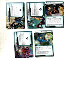 Fantasy Flight Marvel Champions Card Game 5 Card Set LCG Campaign Side Magneto - Image 1