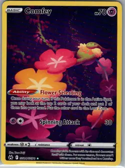 Comfey GG14/GG70 Crown Zenith: Galarian Gallery - Pokemon Card - NM - Image 1