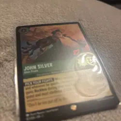 Disney Lorcana TCG the First Chapter John Silver Alien Pirate Foil Card 82/204 - Image 2