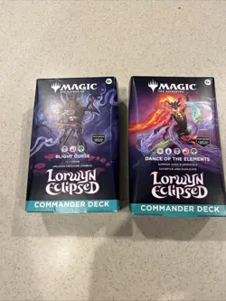MTG Commander Deck Lot Lorwyn Eclipsed Blight Curse Dance Of The Elements New - Image 4