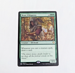 MTG CCG Commander 2020 BEAST WHISPERER Rare NM WotC 2020 - Image 1