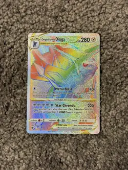 Origin Forme Dialga Vstar 198/189 Astral Radiance Secret Rare Pokemon TCG NM - Image 3