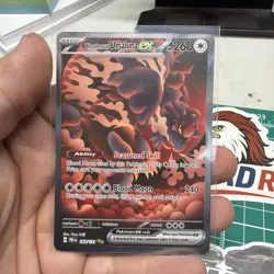 Pokemon TCG Bloodmoon Ursaluna EX Prismatic Evolutions Card 168/131 - Image 1