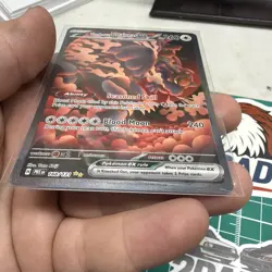 Pokemon TCG Bloodmoon Ursaluna EX Prismatic Evolutions Card 168/131 - Image 3
