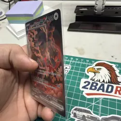 Pokemon TCG Bloodmoon Ursaluna EX Prismatic Evolutions Card 168/131 - Image 4