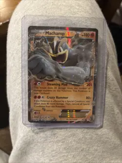 Pokemon TCG Machamp EX Promos Holo Card XY108 The Black Star Promos NM - Image 1