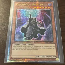 Dimension Shifter (Quarter Century Secret Rare) RA01-EN014 Yu-Gi-Oh! TCG Single - Image 2