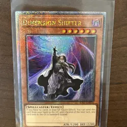 Dimension Shifter (Quarter Century Secret Rare) RA01-EN014 Yu-Gi-Oh! TCG Single - Image 3
