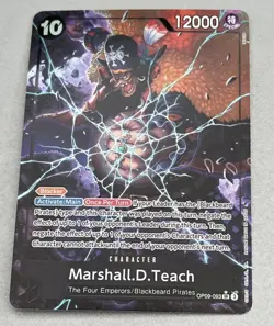 Marshall D. Teach (Alt Art) OP09-093 SR Emperors in the New World - ONE PIECE - Image 1
