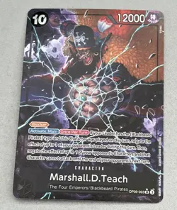 Marshall D. Teach (Alt Art) OP09-093 SR Emperors in the New World - ONE PIECE - Image 2