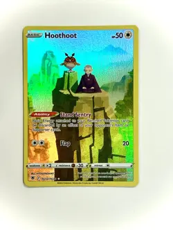 Pokemon Card Hoothoot TG12/TG30 Ultra Rare Astral Radiance NM - Image 1