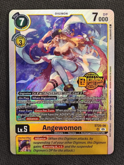 Digimon Card Game - Angewomon - ST20-06 ENG - Promo Foil - Image 1