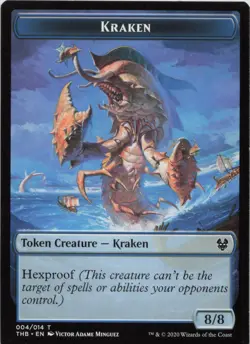 Kraken Token T Theros Beyond Death 4 - LP MTG - Image 1