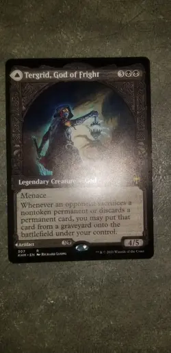 Tergrid, God of Fright (Showcase), Kaldheim, Magic the Gathering Mtg, LP-NM - Image 1