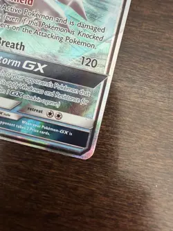 Pokemon TCG Alolan Sandslash GX SM236 Full Art Black Star Promo Sun & Moon - Image 3