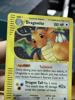 Dragonite 9/165 Expedition 2002 Rare Holo e-Series Pokemon Card TCG - Image 5