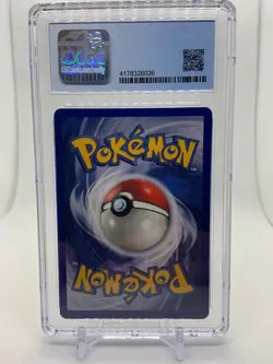 PIKACHU 58/102 RED CHEEKS SHADOWLESS Base Set CGC 8.5 Pokemon - Image 2