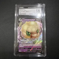 Whimsicott V 064/172 Pokemon Brilliant Stars Ultra Rare CGC 10 Gem Mint - Image 1