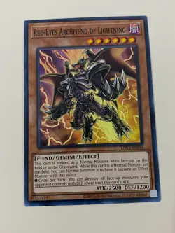 Yugioh - Archfiend Black Skull Dragon Red-Eyes B. Fusion Set NM - Free Holo - Image 5
