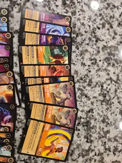 Rare and Superrare 33 card lot Reign of Jafar Legendary Disney Lorcana - Image 1