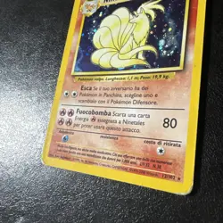 Pokemon Card Ninetales 12/102 ita Base Set Unlimited Poor No Charizard - Image 2