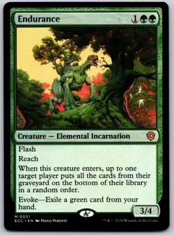 Endurance M Commander: Lorwyn Eclipsed 51 NM - Image 1