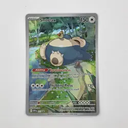 Pokemon TCG Snorlax Promo Holo Card 151 Scarlet and Violet 051 NM - Image 2