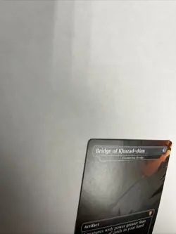 Bridge Of Khazad Dum Ensnaring Bridge Borderless Nonfoil Card #0350 MTG LP - Image 4