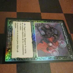 Mtg Phyrexian Reclamation FOIL Spanish LP Urza's Legacy Card - Image 4