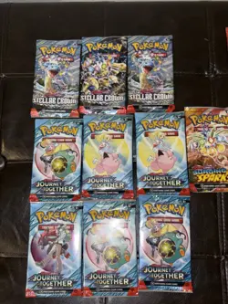 Lot of 18 Pokemon TCG Assorted Booster Packs. Brand New Sealed! - Image 2