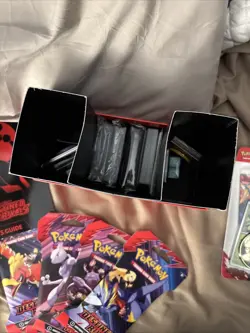 Pokemon TCG Destined Rivals ETB Elite Trainer Box Opened With 5 Packs - Image 3