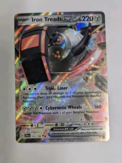 Iron Treads ex - 143/198 - Sv01: Scarlet & Violet Base Double Rare Pokemon NM - Image 1