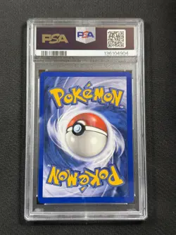 Pokemon Cards PSA 8 Nm-Mt Hitmonchan Holo Shadowless Base Set WotC 1999 7/102 - Image 2