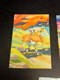 Pokemon Mini Tin Art Cards Stickers Lot of 5 - Espathra Goomy Ceruledge Ampharos - Image 2