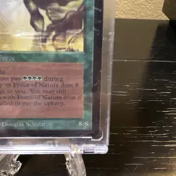 Magic: The Gathering Force of Nature Green Creature Douglas Shuler Beta Set - Image 4
