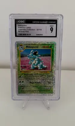 Pokemon Nidoqueen Legendary Collection Reverse Holo Rare #32 CGC 9 - Image 1
