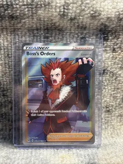 Pokemon TCG Boss's Orders Lost Origin Trainer Gallery Tg24/Tg30 Holo Ultra Rare - Image 1